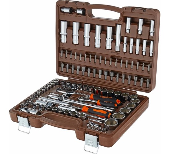 Набор инструментов OMBRA OMT108S 1/4", 3/8", и 1/2"DR, 108 предметов 055322 - изображение 2