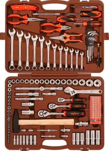 Набор инструментов OMBRA OMT131S 1/4", 3/8" и 1/2"DR, 131 предмет 055013 - изображение 2