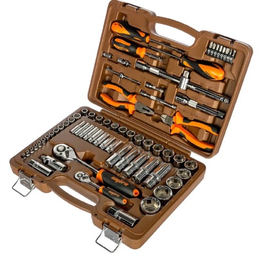 Набор инструментов OMBRA OMT69S 1/4", 1/2"DR, 69 предметов 055004