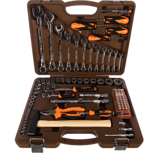 Набор инструментов OMBRA OMT88S 1/4", 1/2"DR, 88 предметов