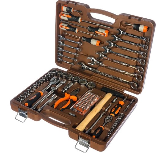 Набор инструментов OMBRA OMT93S 1/4", 1/2"DR, 93 предмета 055461