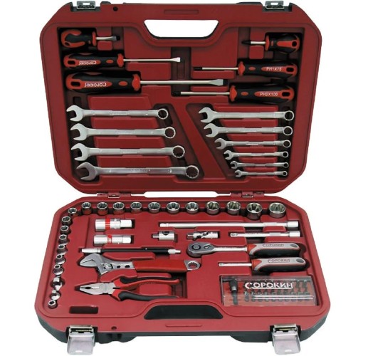 Набор инструментов СОРОКИН Standart 78 предметов 1.178 1.178