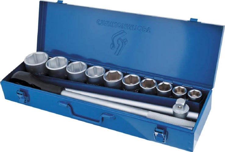 Набор инструментов СТАНКОИМПОРТ CS-6013 на 3/4", 13 предметов