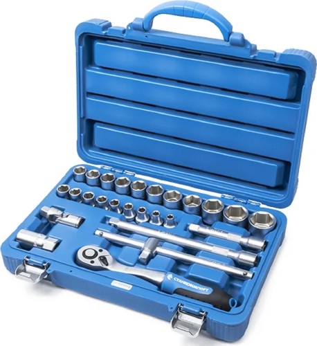 Набор инструментов СТАНКОИМПОРТ CS-4026PMQ на 1/2" 26 предметов