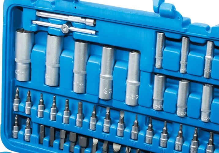 Набор инструментов СТАНКОИМПОРТ CS-4108PMQ 108 предмета - изображение 4