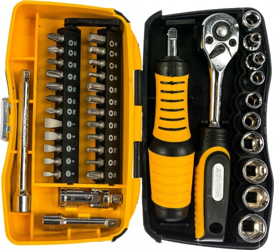 Набор инструментов STAYER Compact 39 pro универсальный 39 предм. 25135-H39