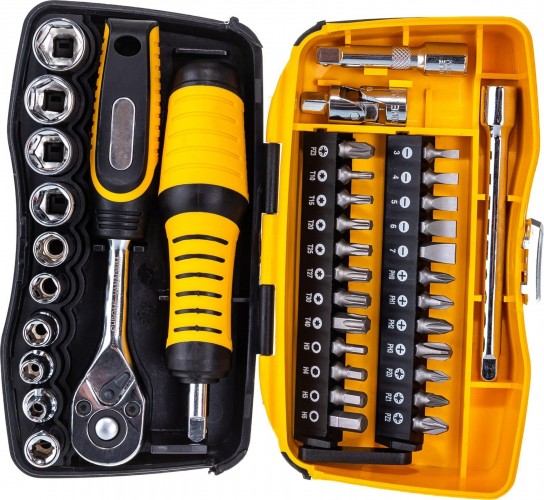 Набор инструментов STAYER Compact 39 pro универсальный 39 предм. 25135-H39 - изображение 4