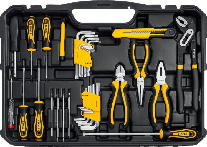 Набор инструментов STAYER UNIVERSAL 150 предметов, универсальный 27710-H150 - изображение 2