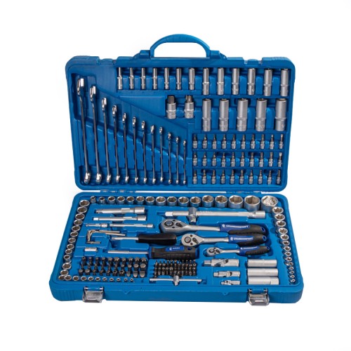 Набор инструментов универсальный СТАНКОИМПОРТ CS-TK216PMQ 216 предметов - изображение 2