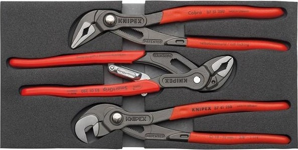 Набор инструментов в лотке KNIPEX 002001V03 3 предмета KN-002001V03