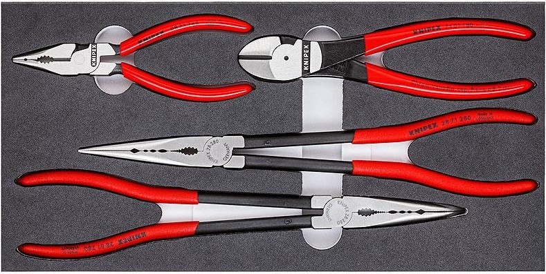 Набор инструментов в лотке KNIPEX 002001V16 4 предмета KN-002001V16
