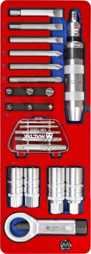 Набор инструментов в лотке МАСТАК 5-19424 24 предмета