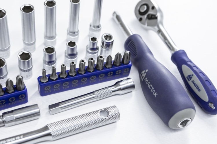 Набор инструментов в лотке МАСТАК 5-002045 45 предметов - изображение 4