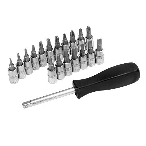 Набор инструментов WORKPRO WP202535 1/4"+1/2" 108 шт. - изображение 3