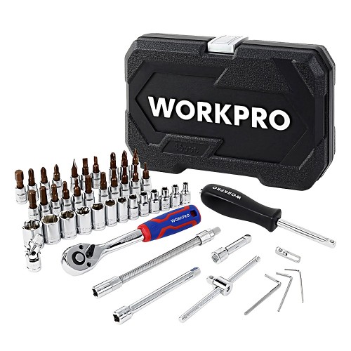 Набор инструментов WORKPRO WP202540 1/4" 46 шт.