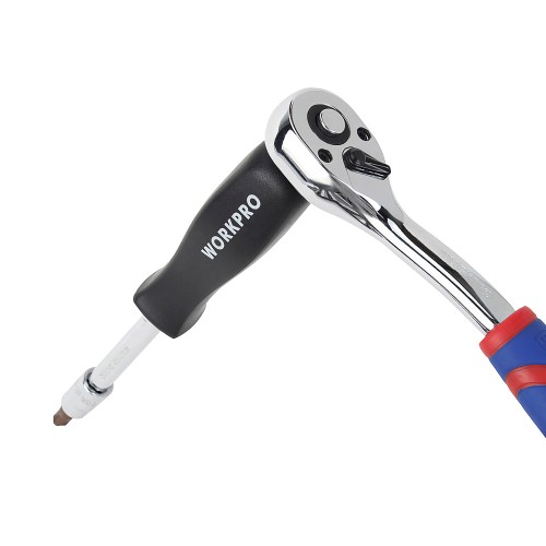 Набор инструментов WORKPRO WP202540 1/4" 46 шт. - изображение 4