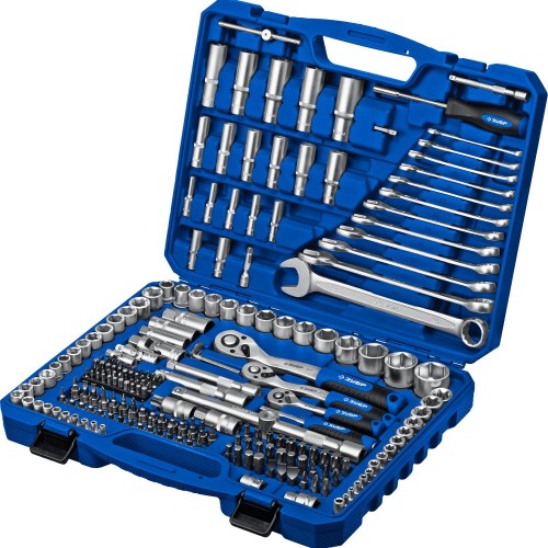 Набор инструментов ЗУБР А-216 предметов, универсальный 27674-H216 - изображение 4