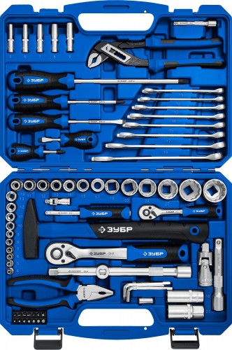 Набор инструментов ЗУБР Универсал-76 предметов 27670-H76