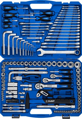 Набор инструментов ЗУБР Универсал-142 предмета 27670-H142