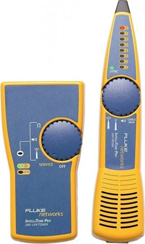 Набор IntelliTone Pro200 LAN Fluke для трассировки кабелей (прозвонка кабеля) MT-8200-60-KIT 4586068