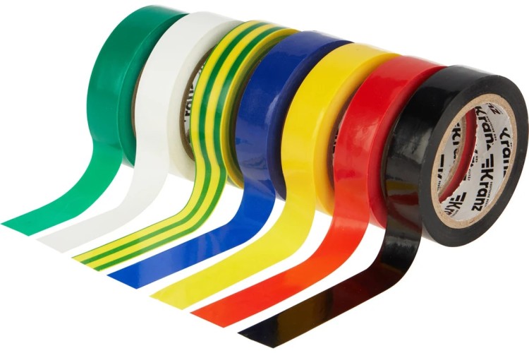 Набор изоляционных лент Kranz KR-09-2010-E 7 цветов