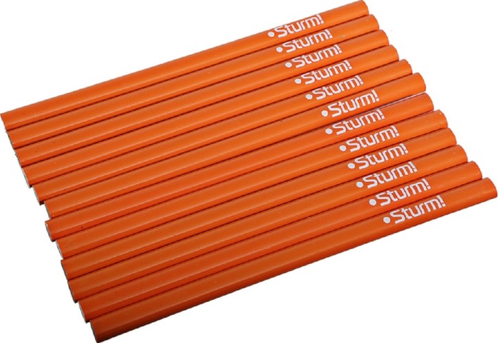 Набор карандашей Sturm 1090-06-KM12 длина 175мм, 12шт - изображение 2