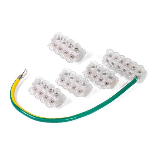 Набор клеммников КВТ НК-15.5 (sv-15.5: 4х ke 10.1+1х ke 10.3) 1х ke 10.3)  78361