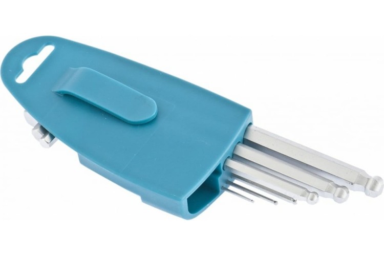 Набор ключей GROSS  hex, 1,5–10 мм, s2, 9 шт. имбусовых, удлиненные с  16403 - изображение 2