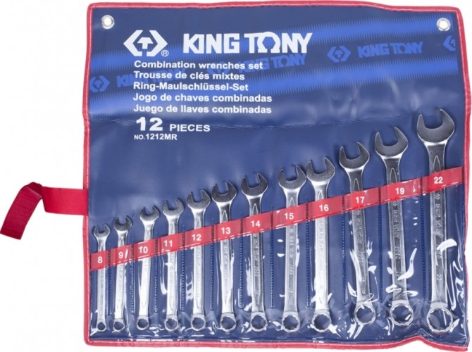 Набор ключей комбинированных KING TONY 1212MR 12 предметов