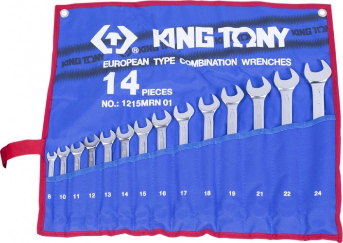 Набор ключей комбинированных KING TONY 1215MRN01 14 предметов