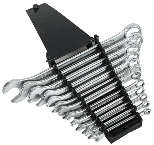 Набор ключей комбинированных ВИХРЬ 6-22 мм 12 предметов 73/6/5/8 - изображение 4