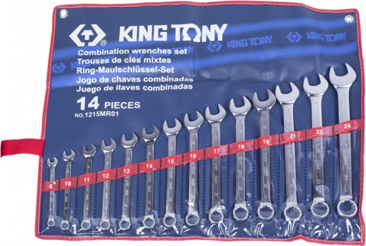 Набор ключей комбинированных KING TONY 1215MR01 14 предметов