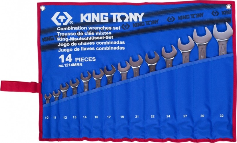 Набор ключей комбинированных KING TONY 1214MRN01 14 предметов