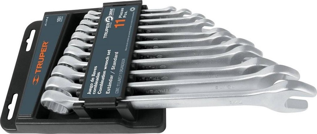 Набор ключей комбинированных TRUPER JC-11M-E 11 предметов 15779