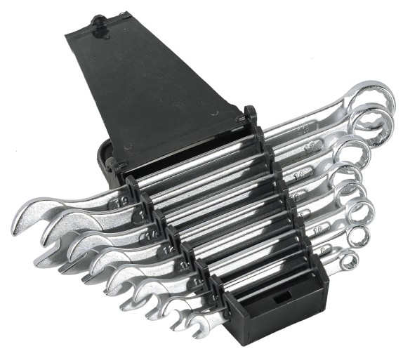 Набор ключей комбинированных ВИХРЬ 6-19 мм 8 предметов 73/6/5/7 - изображение 5