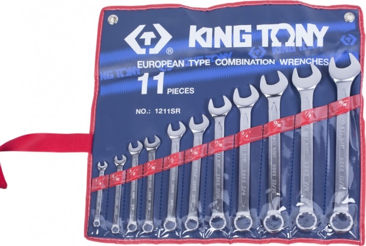 Набор ключей комбинированных KING TONY 1211SR 11 предметов