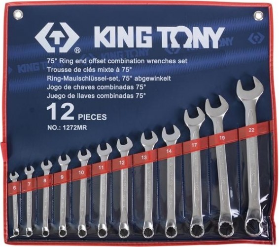 Набор ключей комбинированных KING TONY 1272MR 12 предметов