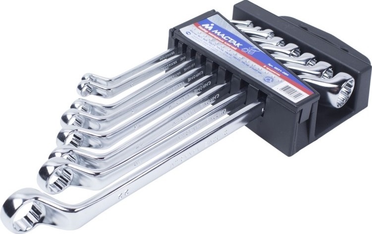 Набор ключей накидных МАСТАК 0231-08H 8 предметов