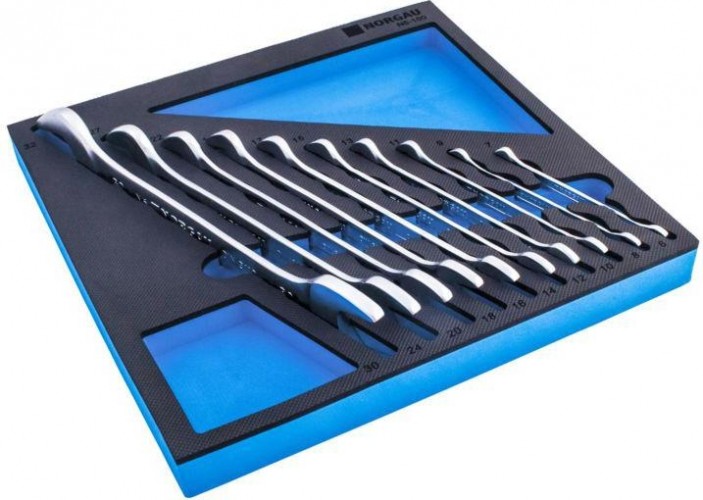 Набор ключей рожковых Norgau тип N6-100 10 предметов 060107810 060107810