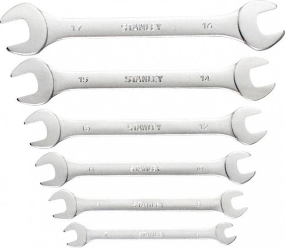 Набор ключей рожковых STANLEY 1-95-767 6 предметов