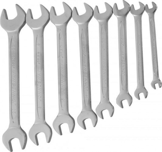 Набор ключей рожковых в сумке JONNESWAY W25108S 6-22 мм, 8 предметов 047336 - изображение 2