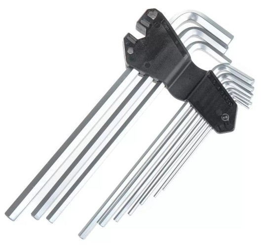 Набор ключей шестигранных ARNEZI R1060035 HEX длинные с магнитайзером 10пр - изображение 2