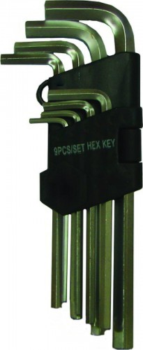 Набор ключей шестигранных Biber 90504 CrV 1.5-10мм 9шт. тов-085697