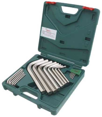 Набор ключей шестигранных HANS 16764-19MB Г-образных 2-22 мм, 19 пр.