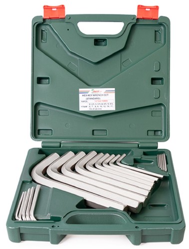 Набор ключей шестигранных HANS 16764-19MB Г-образных 2-22 мм, 19 пр. - изображение 2