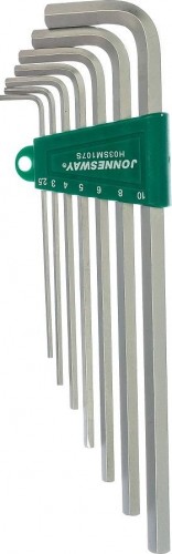 Набор ключей шестигранных JONNESWAY H03SM107S EXTRA LONG 2,5-10мм, 7 предметов 047094