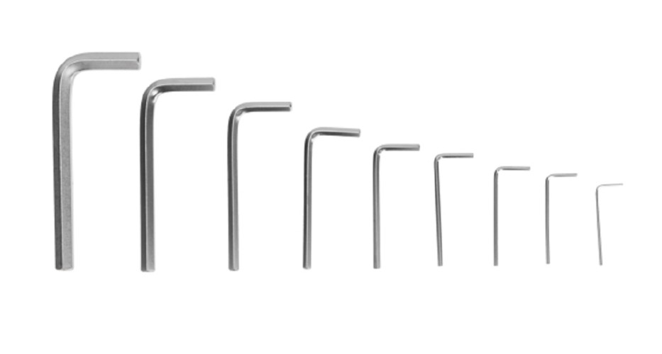 Набор ключей шестигранных Kranz KR-12-5215 HEX 1,5-10 мм, CrV, 9 шт. - изображение 4