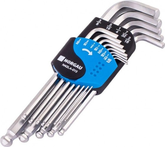 Набор ключей шестигранных Norgau тип N42LA 13 предметов 061005013