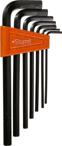 Набор ключей шестигранных Sturm 1045-04-07x10 cr-v, 7шт.