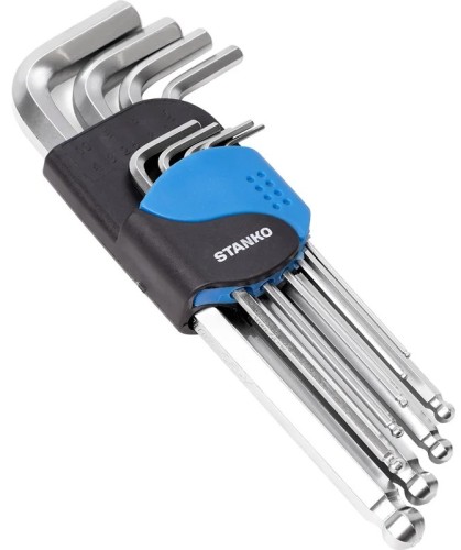 Набор ключей шестигранных STANKO CS11119L длинных 9шт.